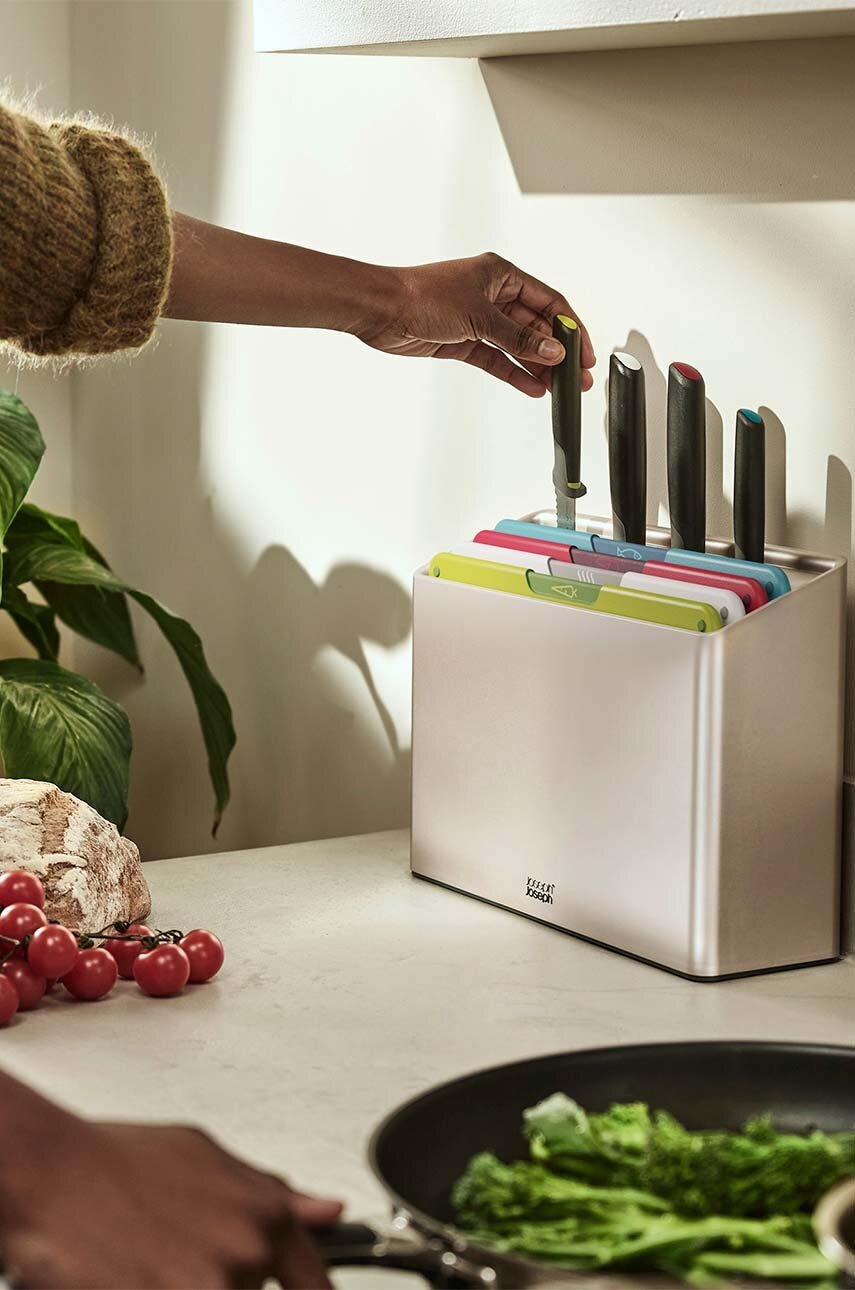 Σετ σανίδων και μαχαιριών σε οργανωτή Joseph Joseph Folio 9-pack φωτογραφία