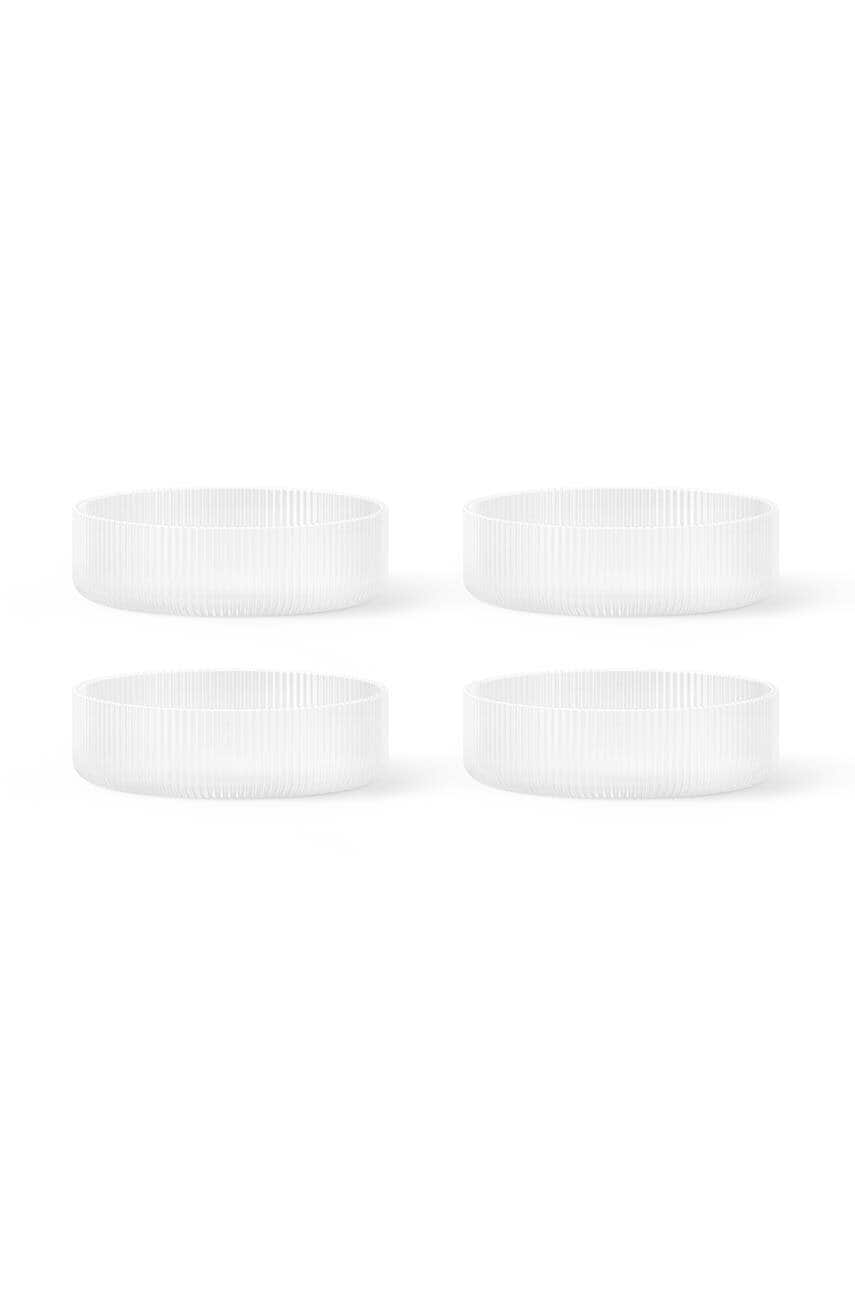 ferm LIVING set de boluri Ripple Serving Bowls  4-pack