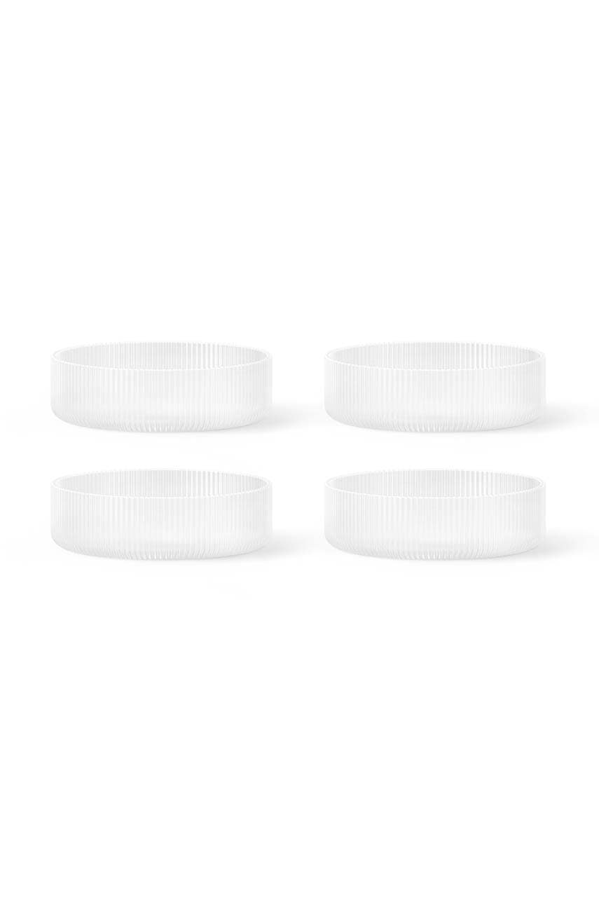 ferm LIVING set de boluri Ripple Serving Bowls 4-pack