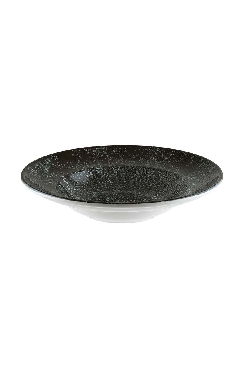 Βαθύ πιάτο Bonna Cosmos Black Gourmet o 24 cm 6-pack φωτογραφία
