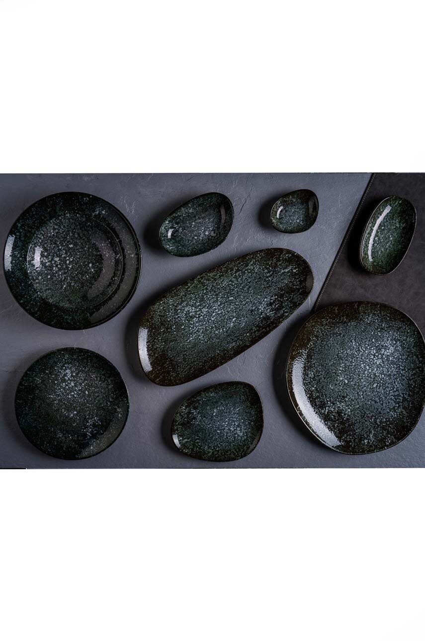 Σετ βαθιά πιάτα Bonna Cosmos Black Banquet o 28 cm 6-pack φωτογραφία