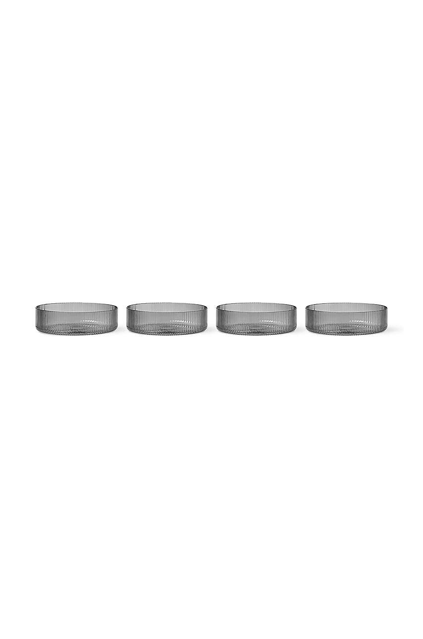 ferm LIVING set de boluri Ripple Serving Bowls 4-pack