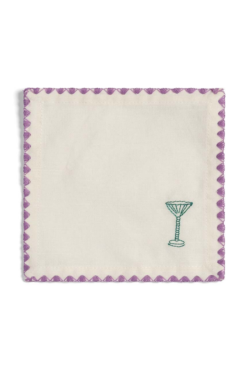 Σετ πετσέτες κοκτέιλ &k amsterdam Napkin Cocktail Zigzag 4-pack φωτογραφία