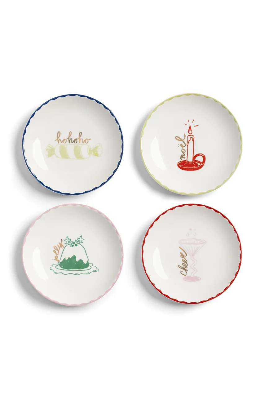 &k amsterdam set de farfurii bliss small 4-pack