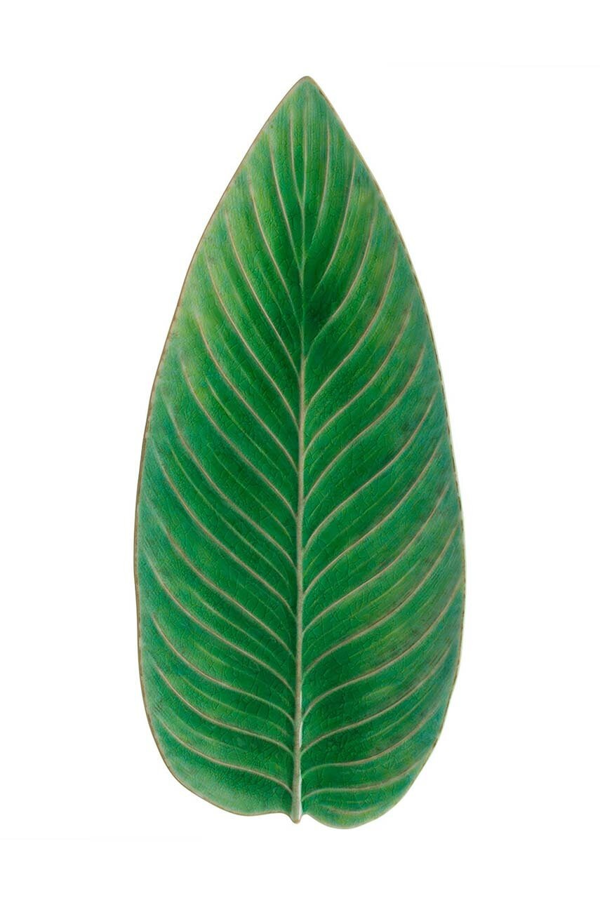 

Чиния за сервиране Costa Nova Riviera Strelizia 40 cm, Зелен