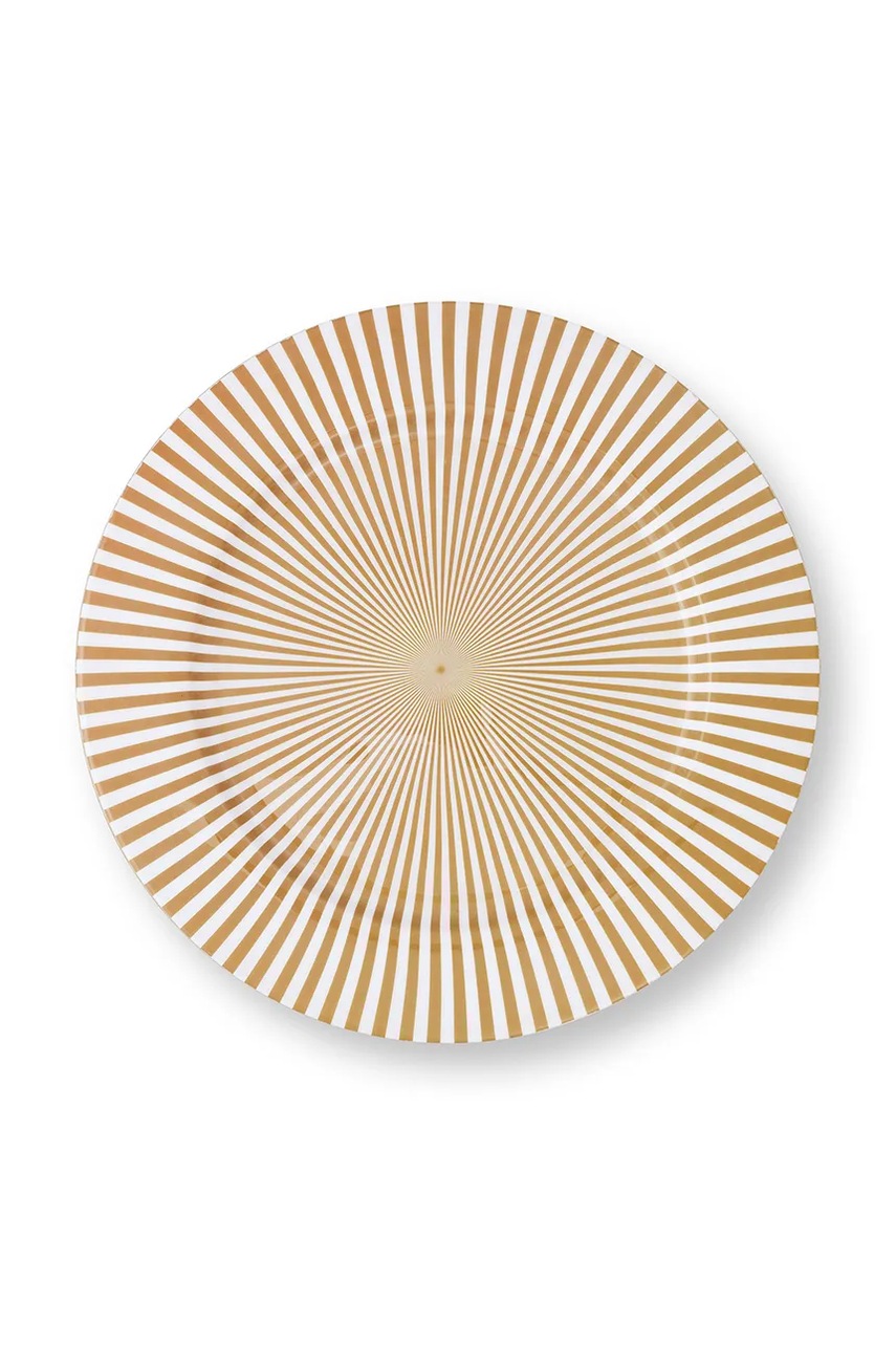 

Комплект чинии Pip Studio Stripes White-Gold (2 броя), Многоцветен