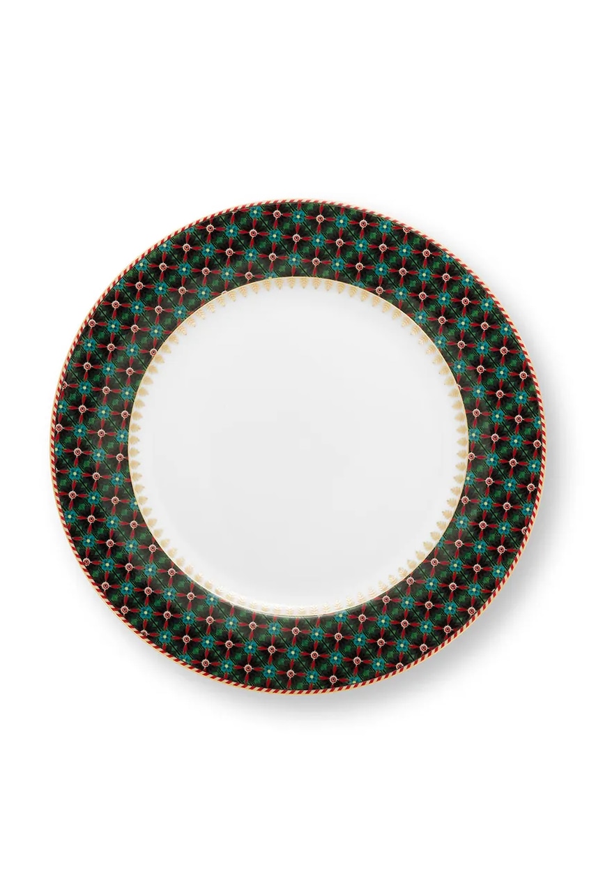 Pip Studio un set de farfurii Clover Green 6-pack