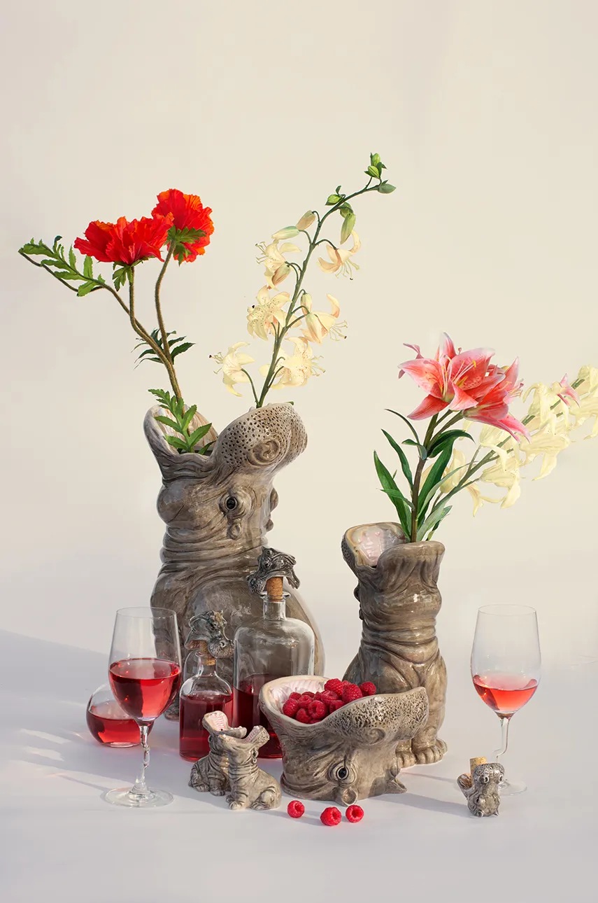 Φελλός κρασιού Donkey Hungry Hippos φωτογραφία