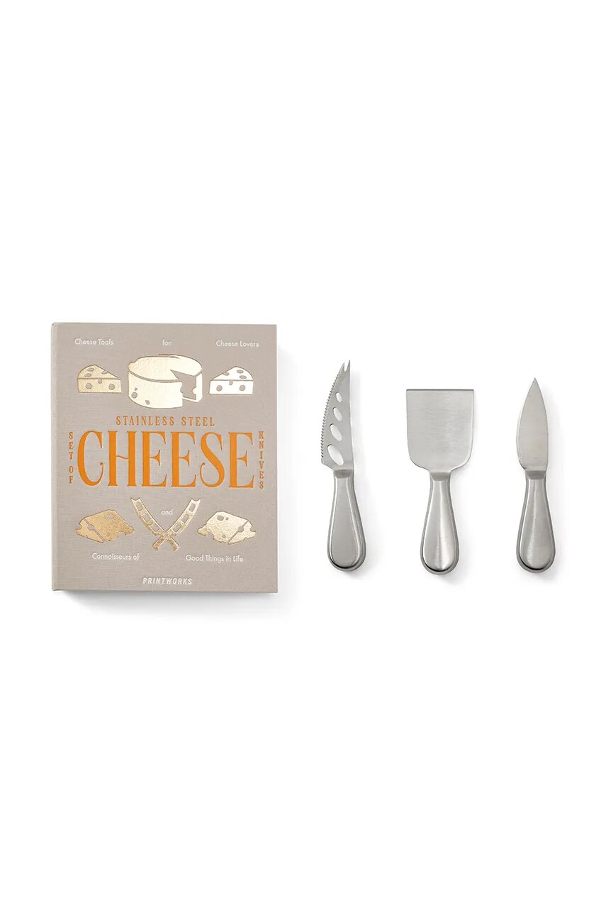 Printworks set de cuțite pentru brânză The Essentials 3-pack