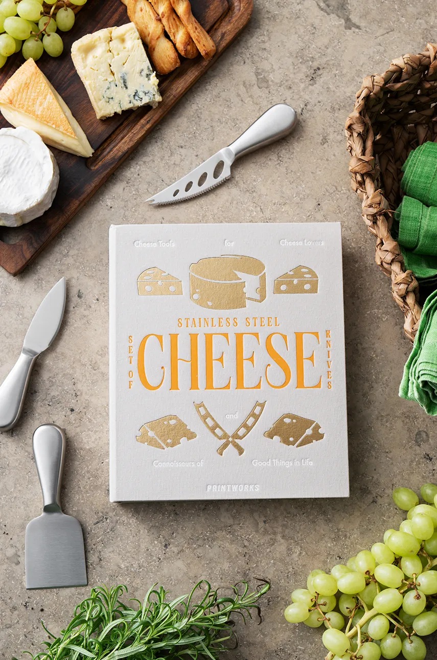 Σετ μαχαιριών τυριού Printworks The Essentials 3-pack φωτογραφία