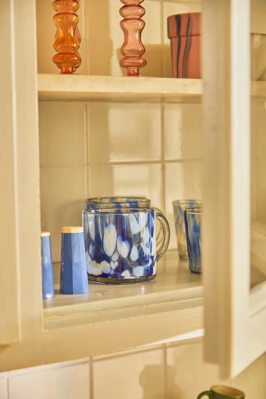 Αλατιέρα και πιπεριέρα Calma House Mango χρώμα: ναυτικό μπλε φωτογραφία