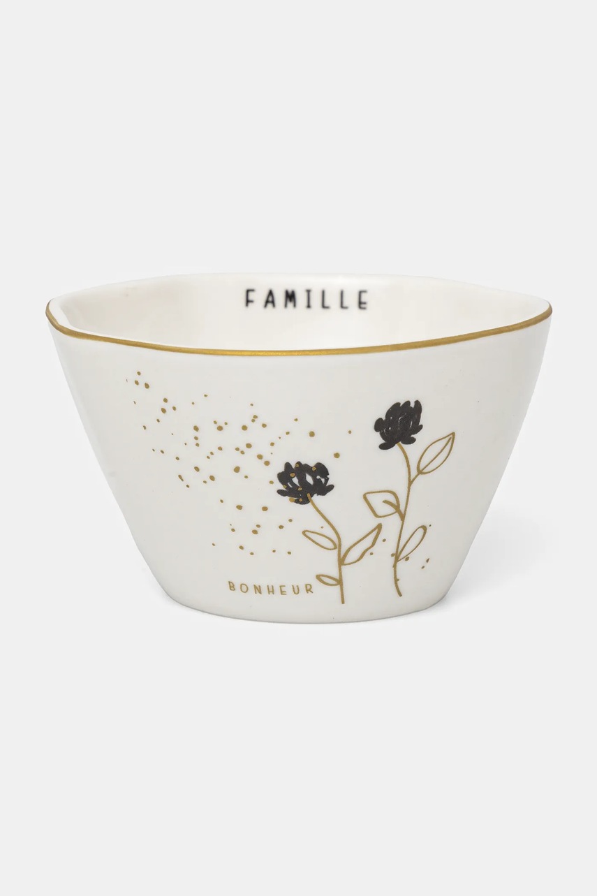 Levně Miska home & lifestyle bílá barva