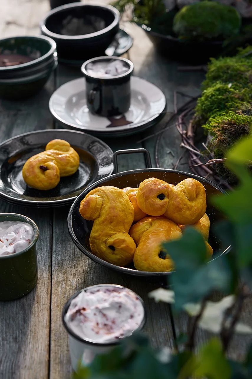 Πιάτο Sagaform Doris χρώμα: μπεζ φωτογραφία