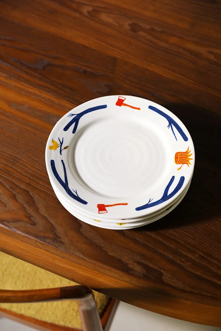 Σετ πιάτων &k amsterdam haines l 4-pack φωτογραφία