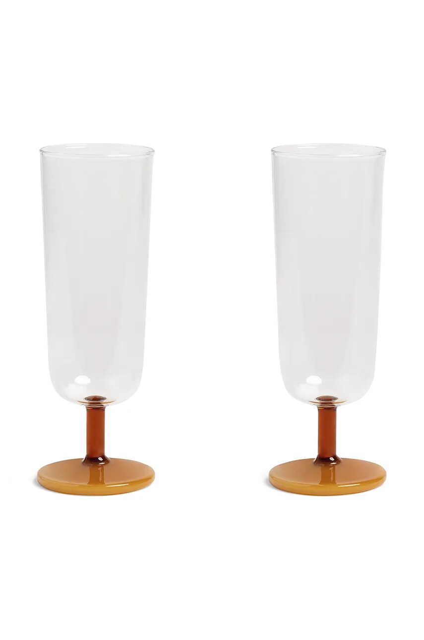 &k amsterdam pezsgős poharak mingle amber 250 ml 2 db akciós termékkép 1