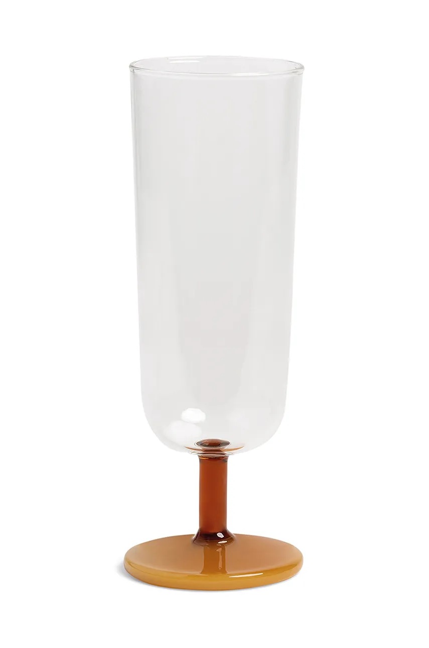 Σετ ποτηριών σαμπάνιας &k amsterdam mingle amber 250 ml 2-pack φωτογραφία