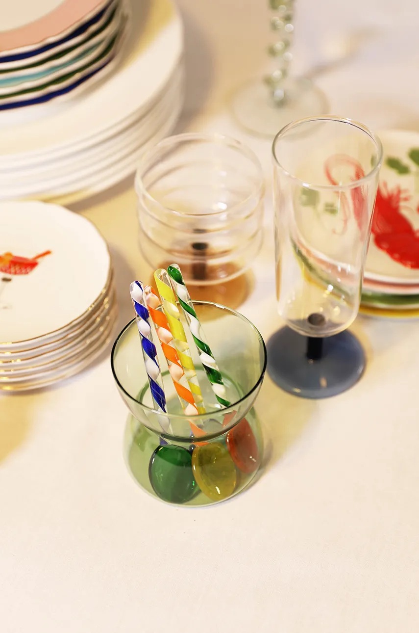 Σετ ποτηριών σαμπάνιας &k amsterdam mingle blue 250 ml φωτογραφία