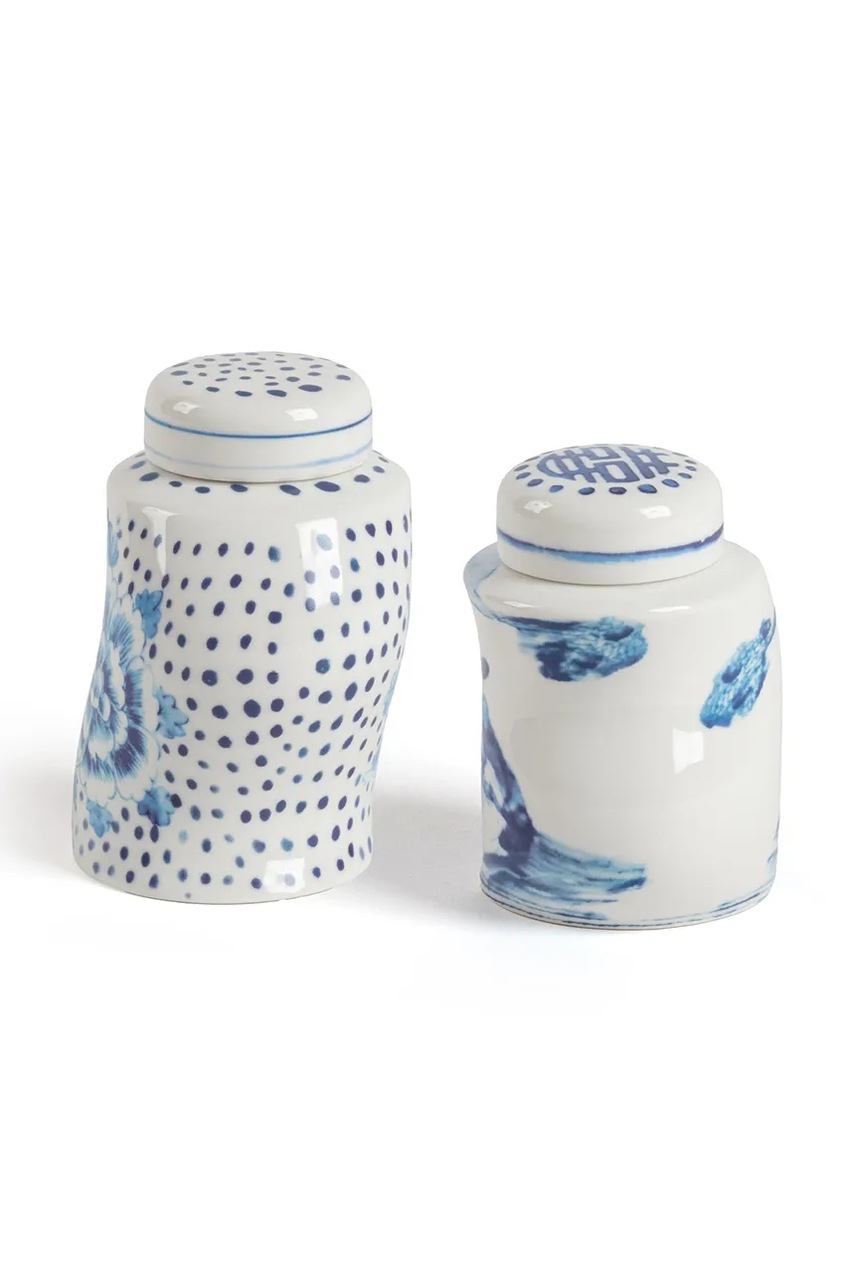 Αλατιέρα και πιπεριέρα Seletti Dots & Ginger χρώμα: πολύχρωμο φωτογραφία