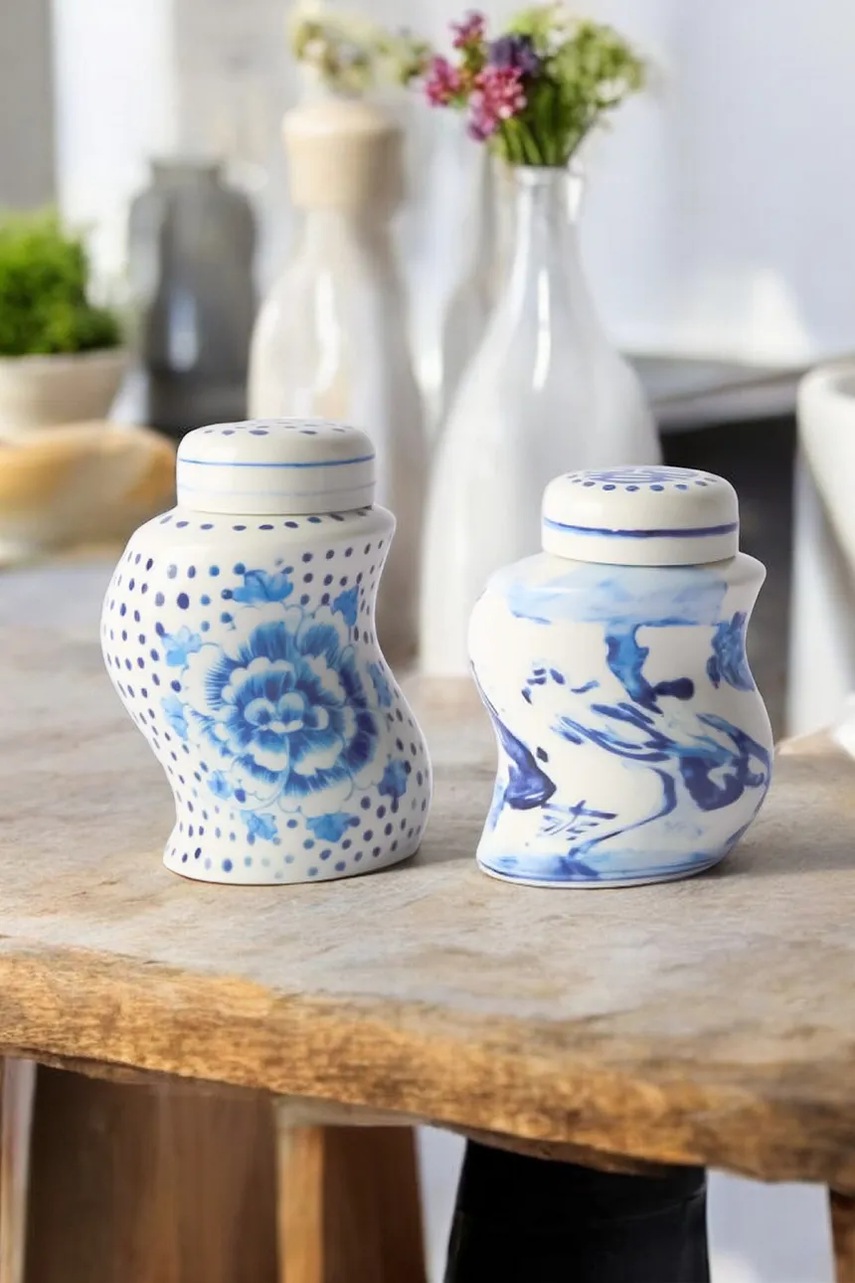 Αλατιέρα και πιπεριέρα Seletti Dots & Ginger χρώμα: πολύχρωμο φωτογραφία