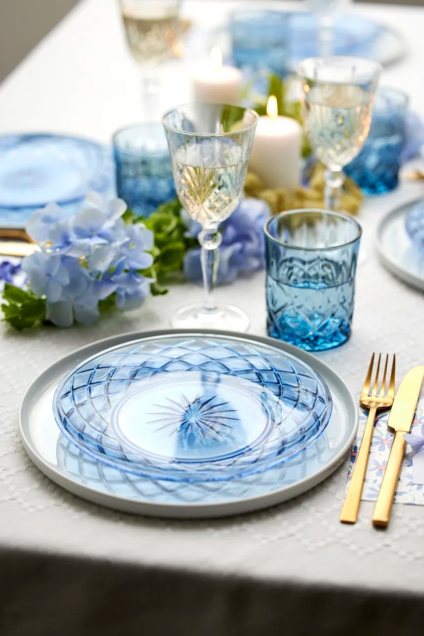 Sada dezertních talířů Lyngby Sorrento 4-pack