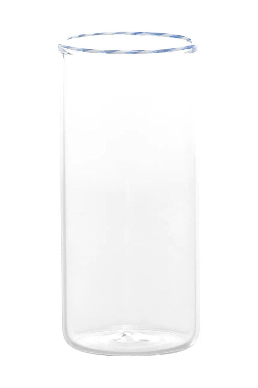 Zafferano set de pahare Intrecci Hoghball 420 ml 6-pack culoarea alb