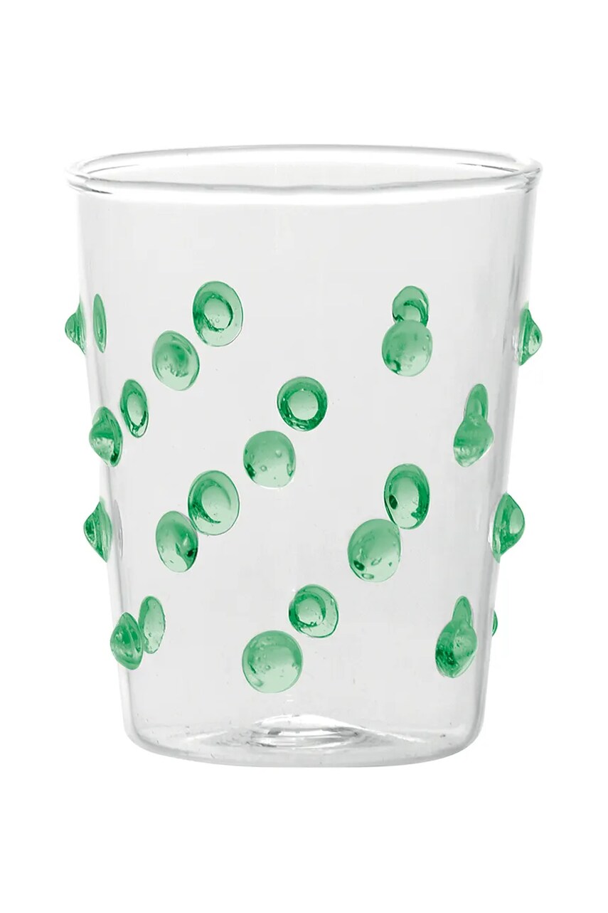 Zafferano pahar Party Junior 95 ml culoarea verde