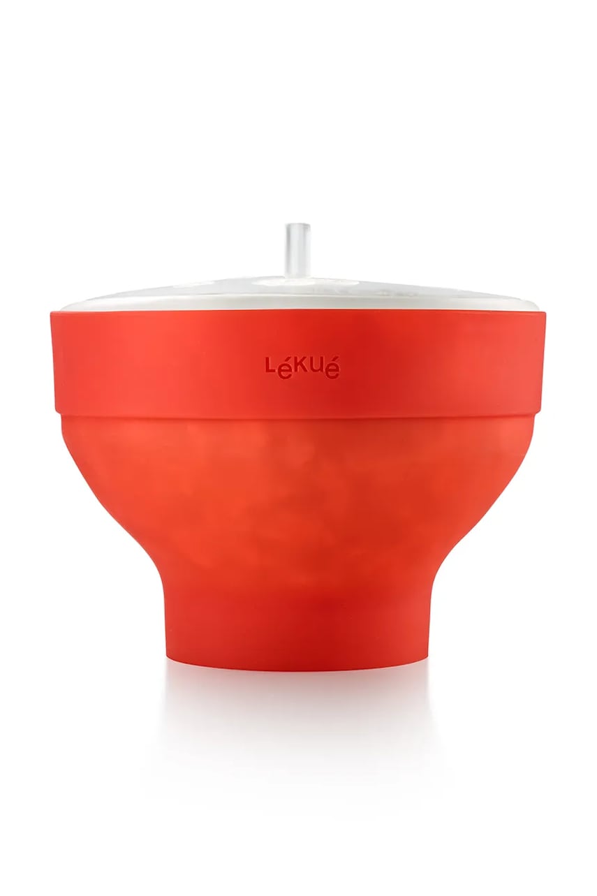 Lekue recipient pentru popcorn culoarea rosu Lekue recipient pentru popcorn culoarea rosu