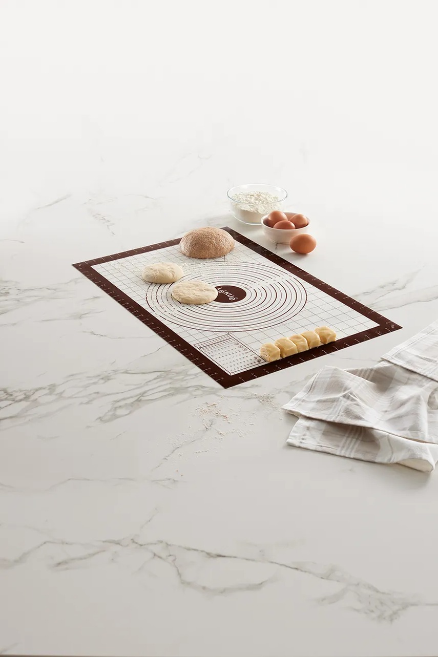 Ζυγαριά με σανίδα Lekue 60x40 cm χρώμα: άσπρο φωτογραφία