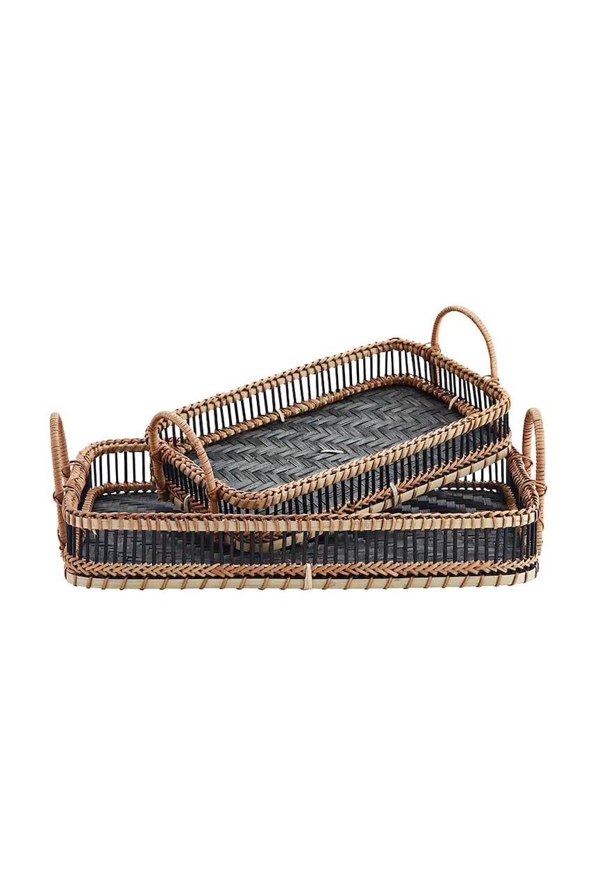 Madam Stoltz set de tavi Bamboo 2-pack Madam Stoltz set de tavi Bamboo 2-pack