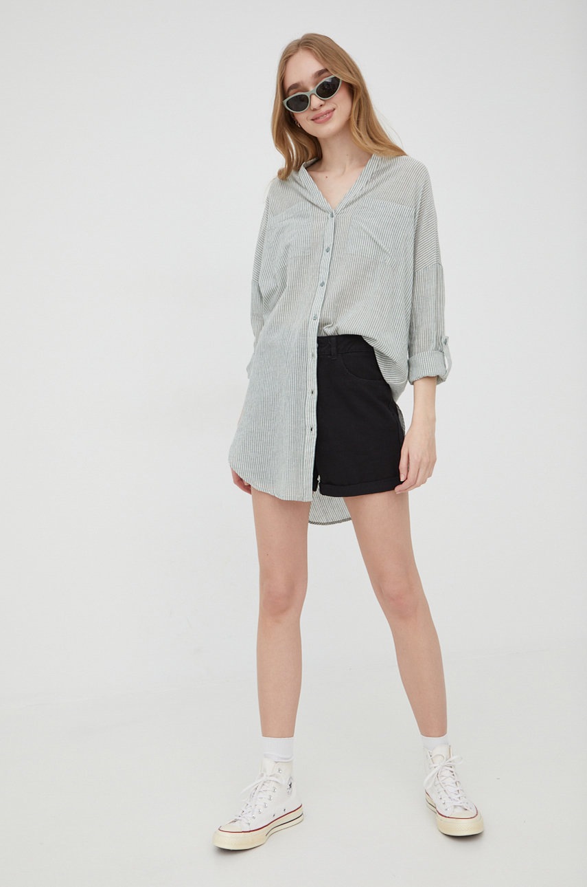 

Бавовняна сорочка Vero Moda жіноча колір зелений relaxed