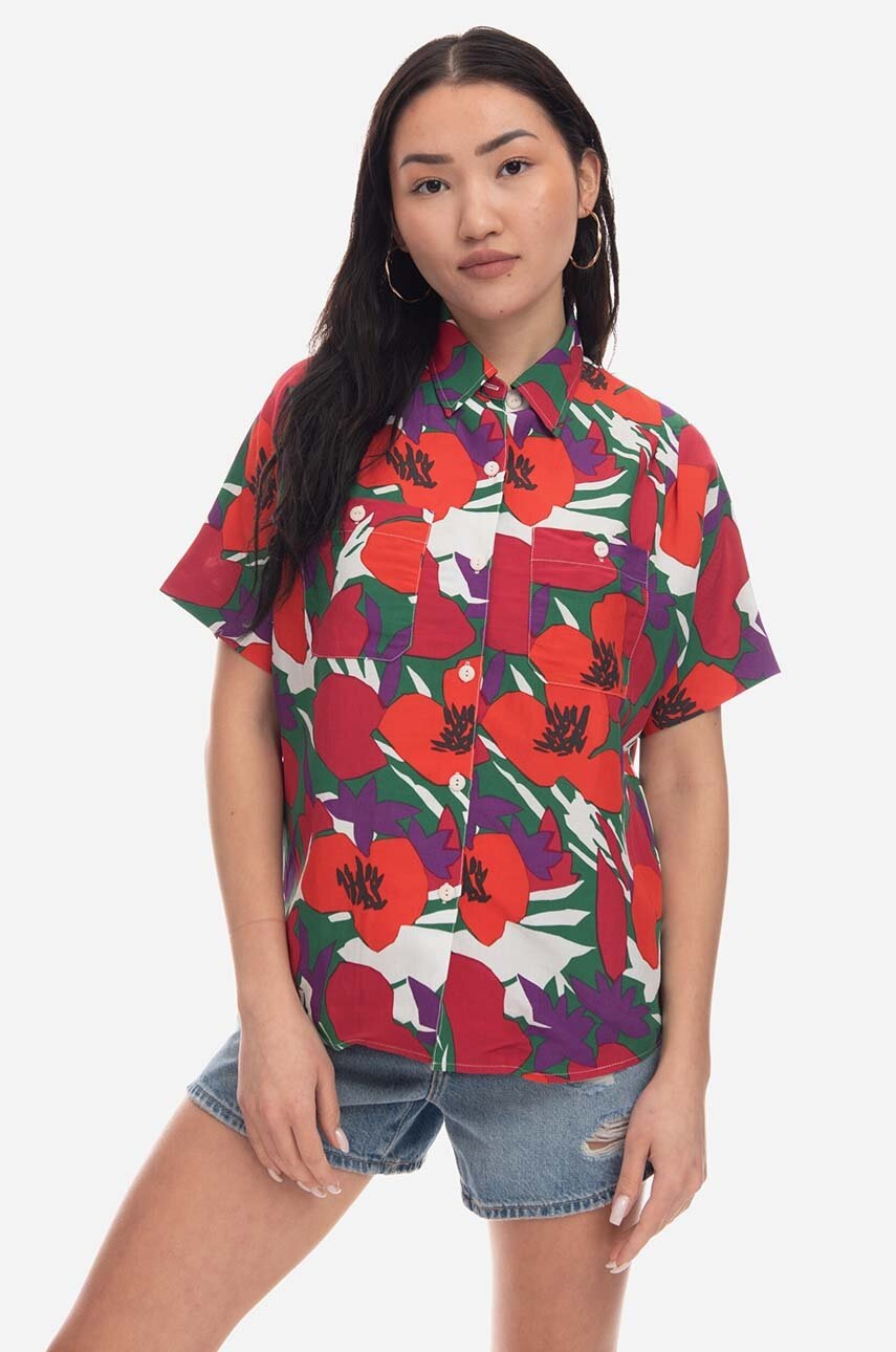 Košile s příměsí lnu A.P.C. Chemise Zoe (obrázek 4)