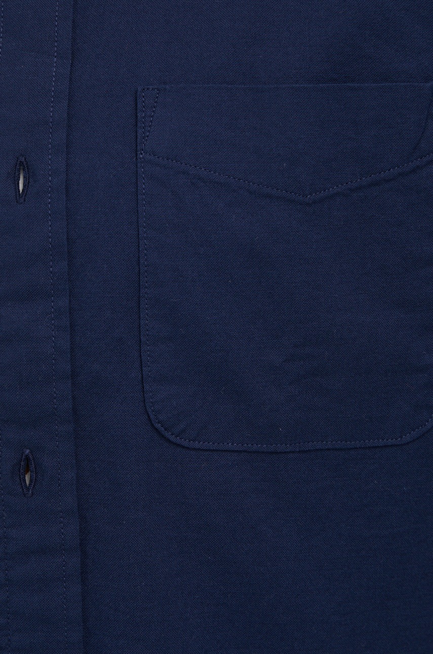 

Рубашка Premium by Jack&Jones мужская цвет синий slim воротник button-down