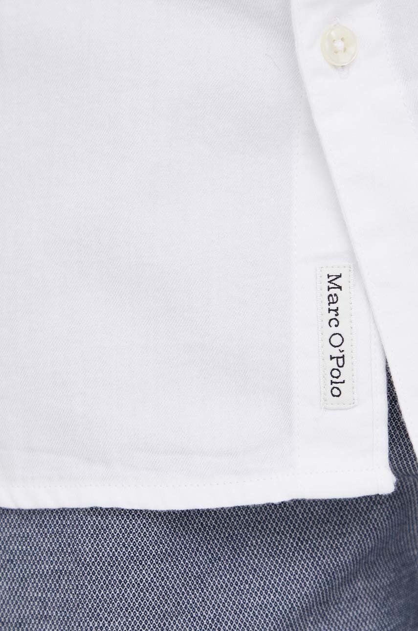

Сорочка Marc O'Polo чоловіча колір білий regular комір button-down