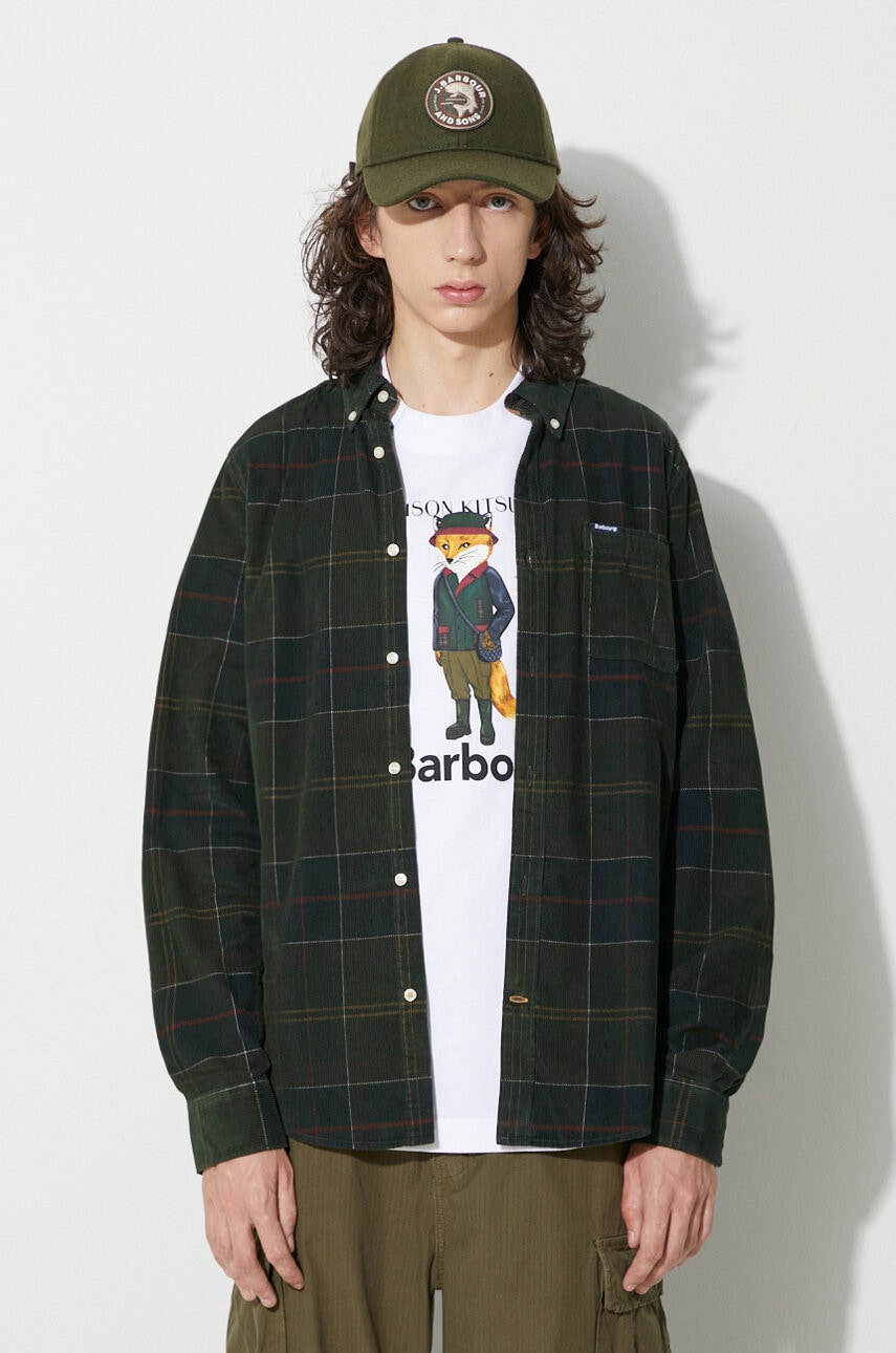 Barbour  koszula sztruksowa Blair Tailored Shirt