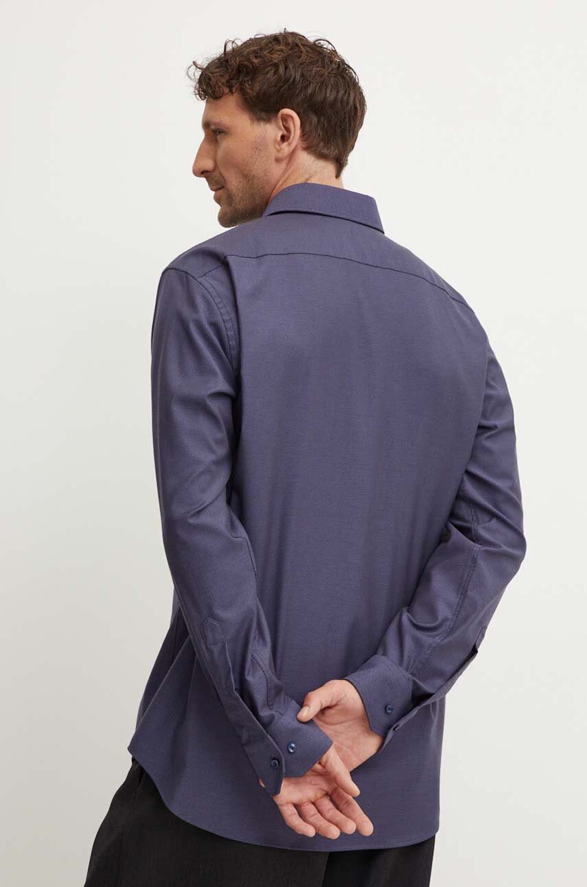 BOSS ing férfi, galléros, sötétkék, regular, 50489830 termék 2. képe
