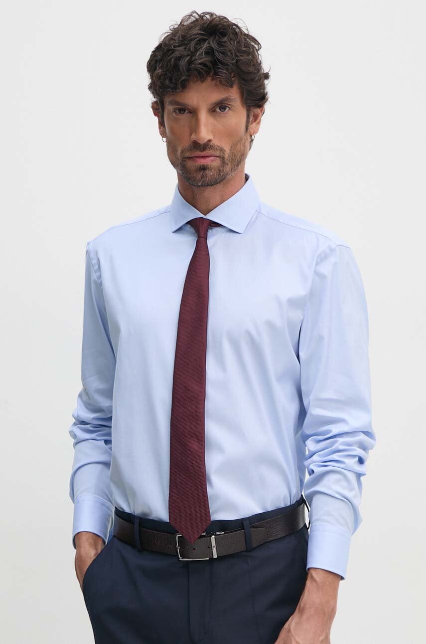 BOSS camasa cu guler italian, regular, 50479948