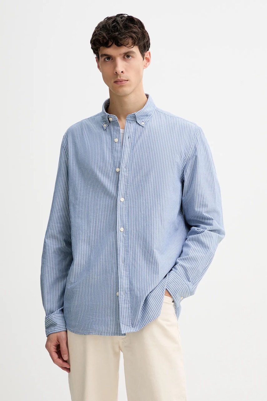 Marc O'Polo cămașă din bumbac cu guler button-down, regular, M20733042172