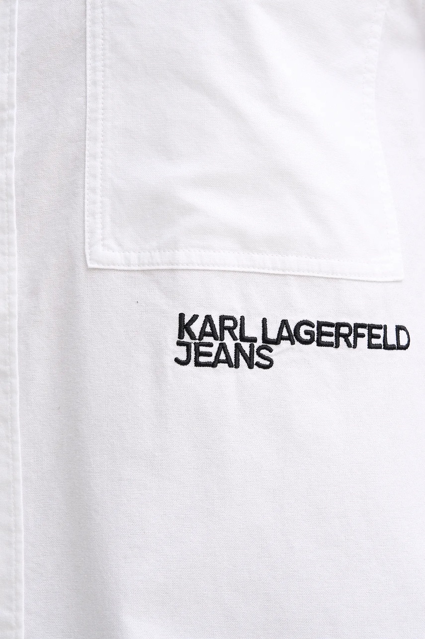 Bavlněná košile Karl Lagerfeld Jeans (obrázek 5)