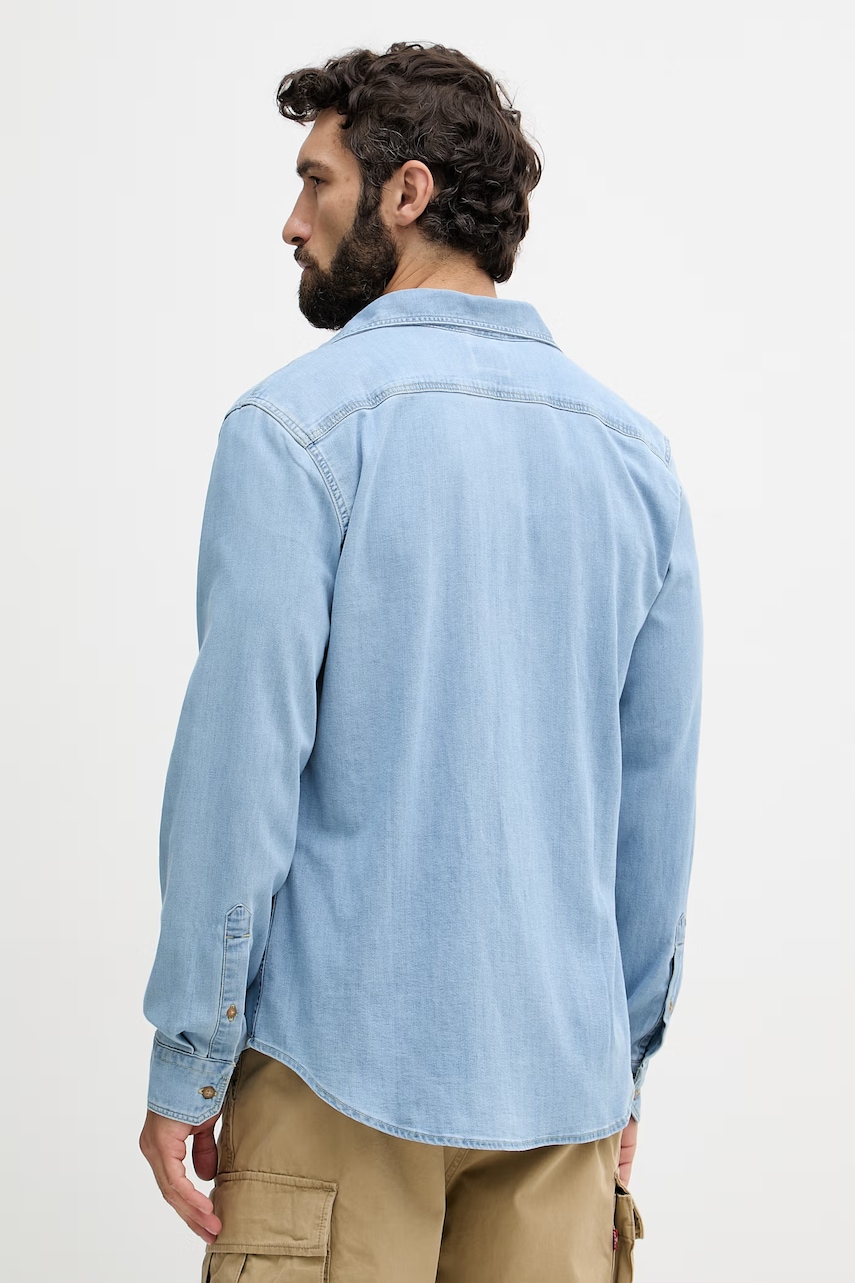 Levi's košeľa pánska rifľová LS BATTERY HM SHIRT SLIM