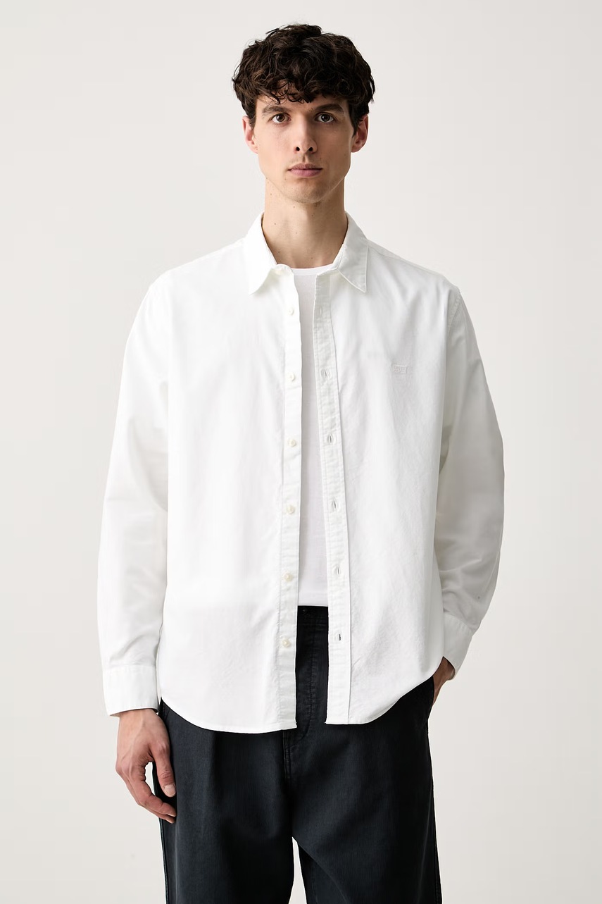Levi's koszula oxford męska bawełniana BATTERY HOUSEMARK STANDARD