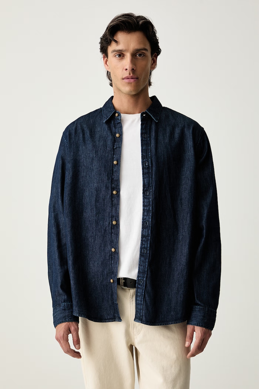 Levi's koszula oxford męska bawełniana BATTERY HOUSEMARK STANDARD