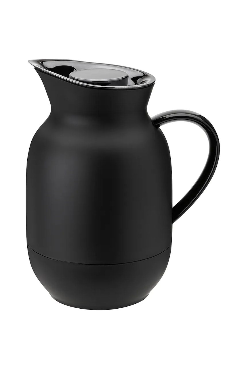 Stelton ulcior termic Amphora 1 L culoarea negru