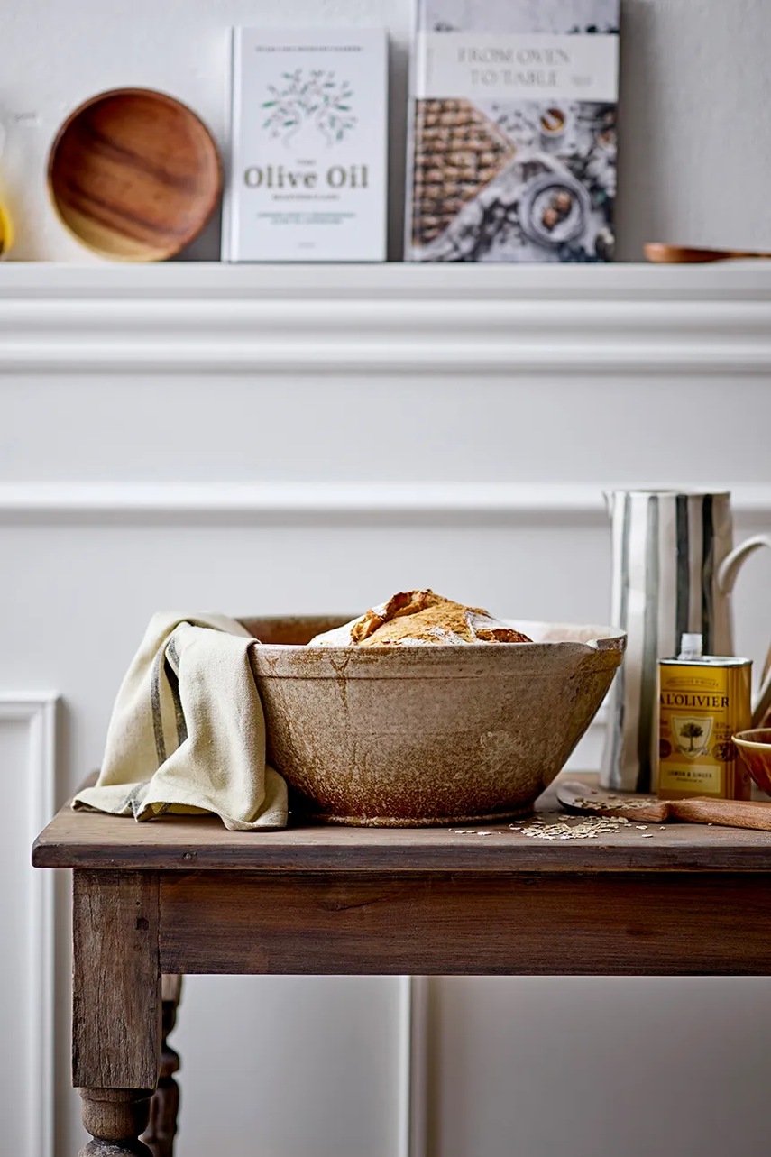 Κανάτα Bloomingville Begonia 1,3 L χρώμα: πράσινο φωτογραφία