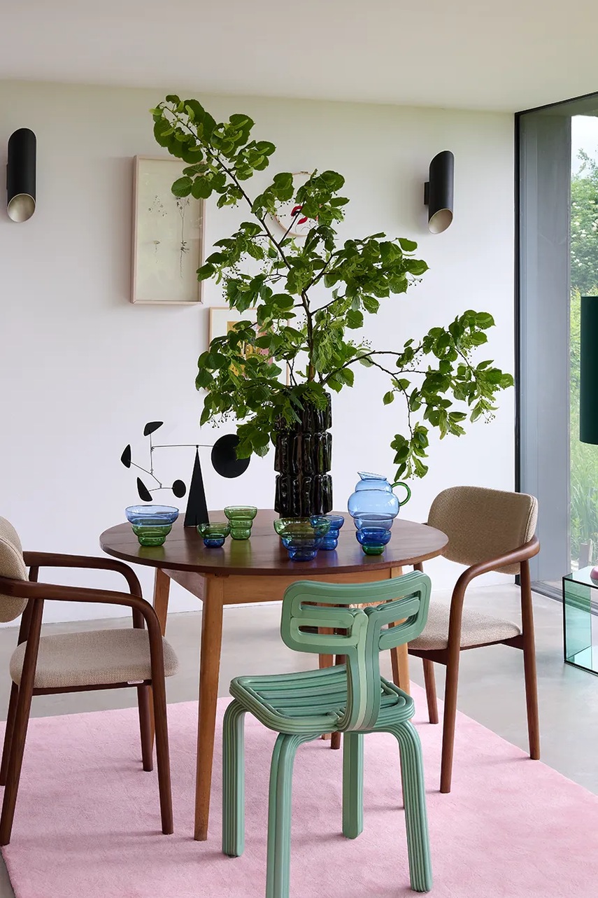 Κανάτα Pols Potten χρώμα: μπλε φωτογραφία