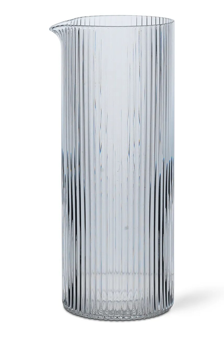 ferm LIVING ulcior de lapte Ripple Milk Jug 400 ml culoarea transparent
