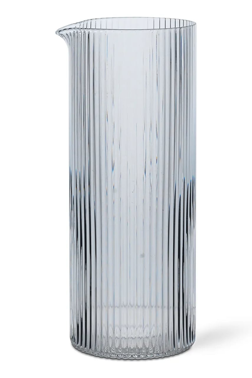 ferm LIVING ulcior de lapte Ripple Milk Jug 400 ml culoarea transparent
