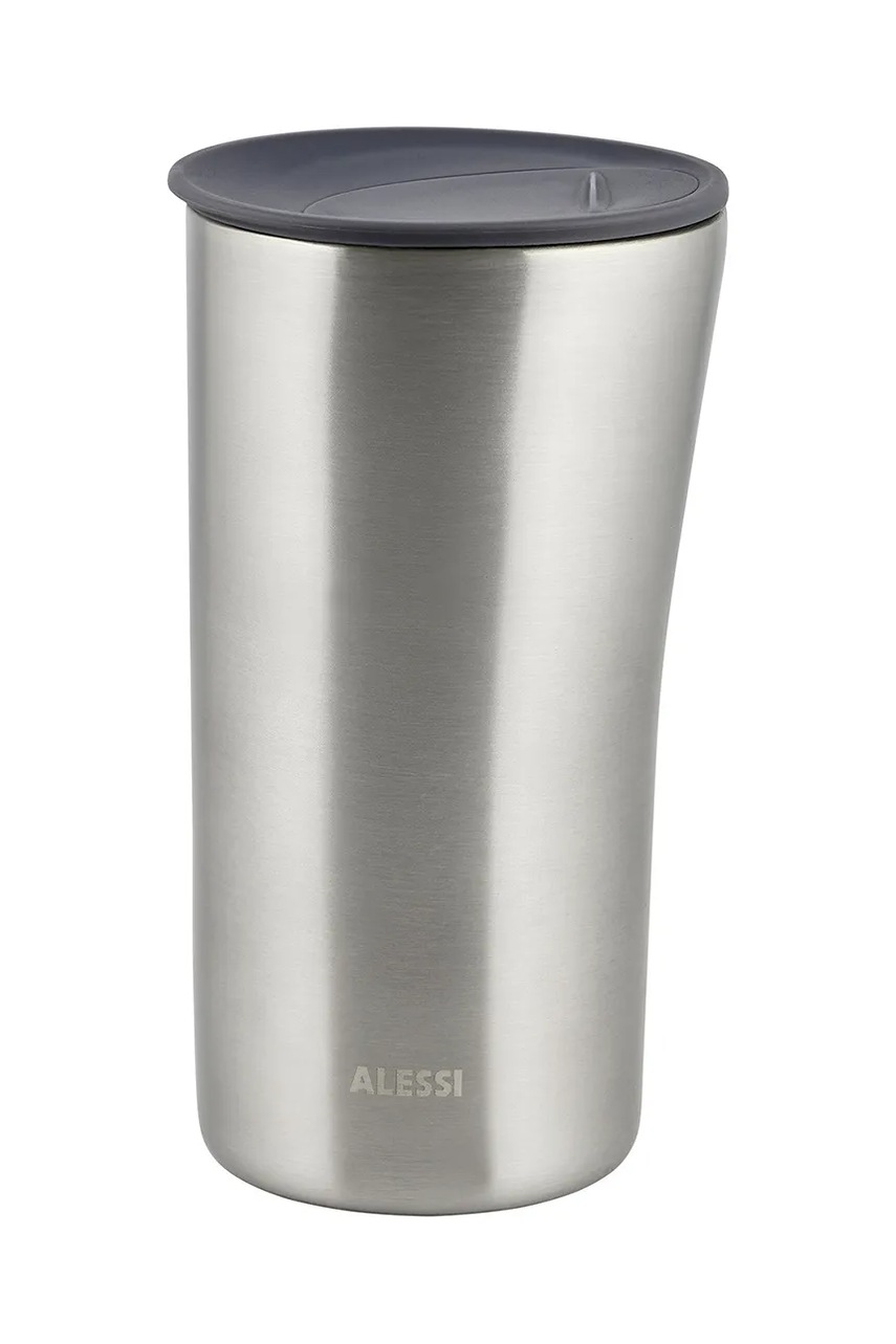 Alessi cana termică Buri 330 ml culoarea gri