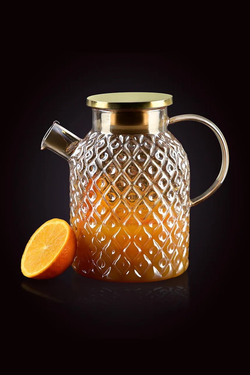 Кувшин home & lifestyle Peter 1,7 L цвет оранжевый