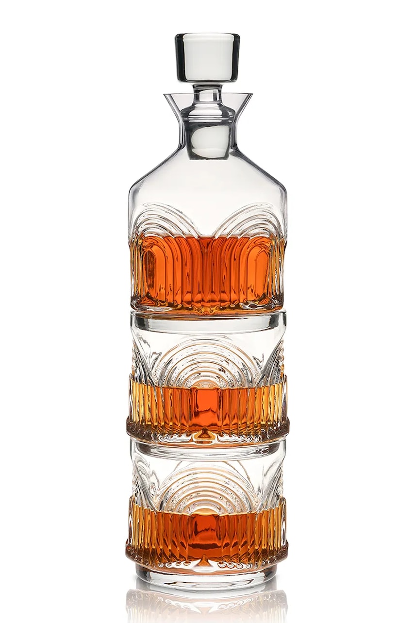 Viski sada pohárov na whiskey zo skla