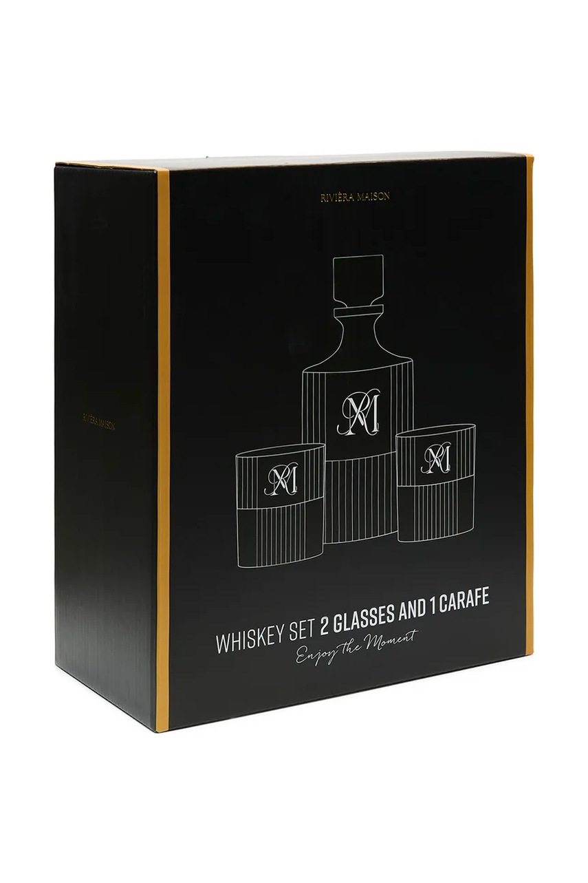 Riviera Maison pohár na whiskey zo skla